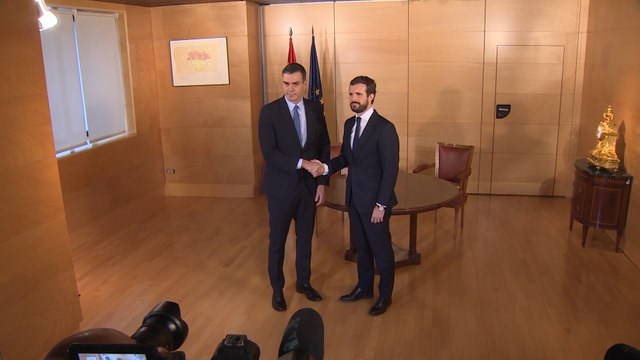 Sánchez y Casado se reunirán el lunes en Moncloa