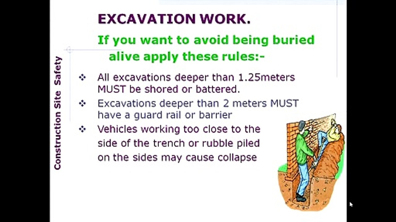 CONSTRUCTION  SITE  SAFETY  TUTORIAL
