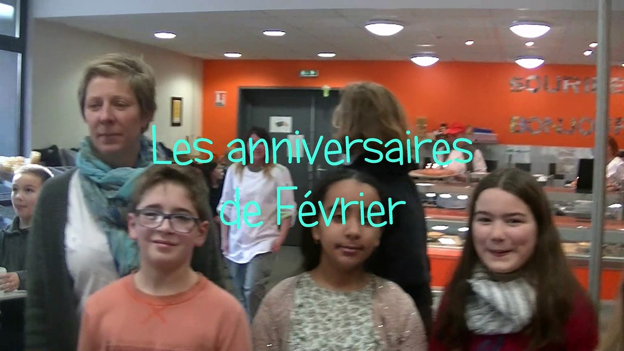 Anniversaires de février