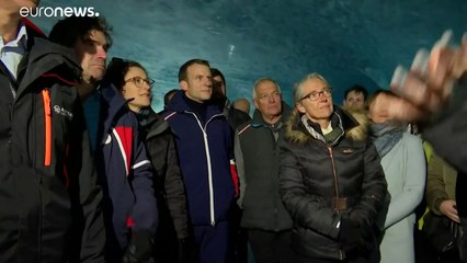 Alpi: Macron sul Monte Bianco in difesa dell’ambiente