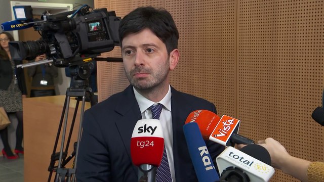 COVID-19, Speranza al Consiglio dei ministri della Salute UE Dare risposta forte e coordinata (13.02.20)