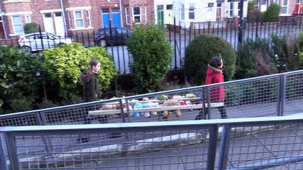 Staff And Parent Chillingham Road Primary Protest!