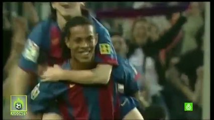 PRIMER GOL LEO MESSI EN FC BARCELONA