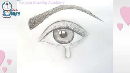 How to draw a Realistic Eye for Beginners