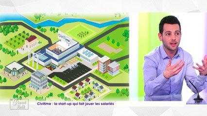 Le Grand Talk - 13/02/2020 Partie 3 - Civitime : la start-up qui fait jouer les salariés