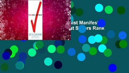 About For Books  The Checklist Manifesto: How to Get Things Right  Best Sellers Rank : #3