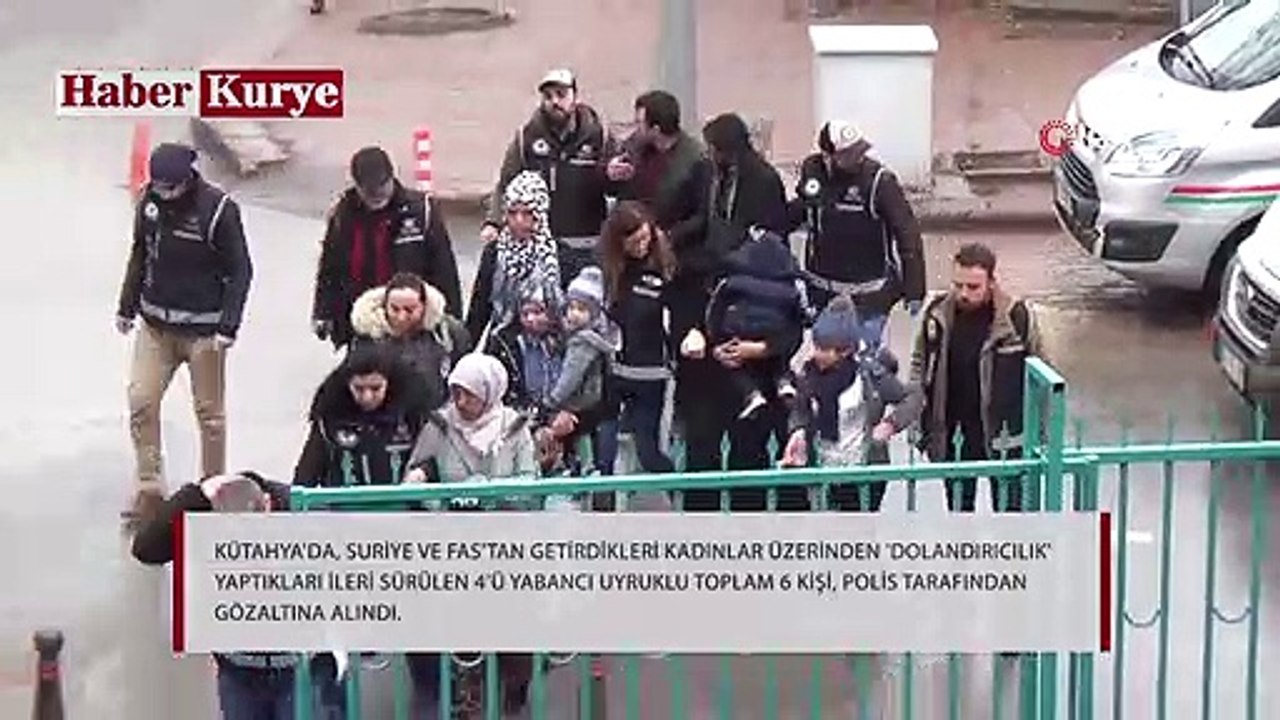 Kütahya'da Dolandırıcılık Operasyonu