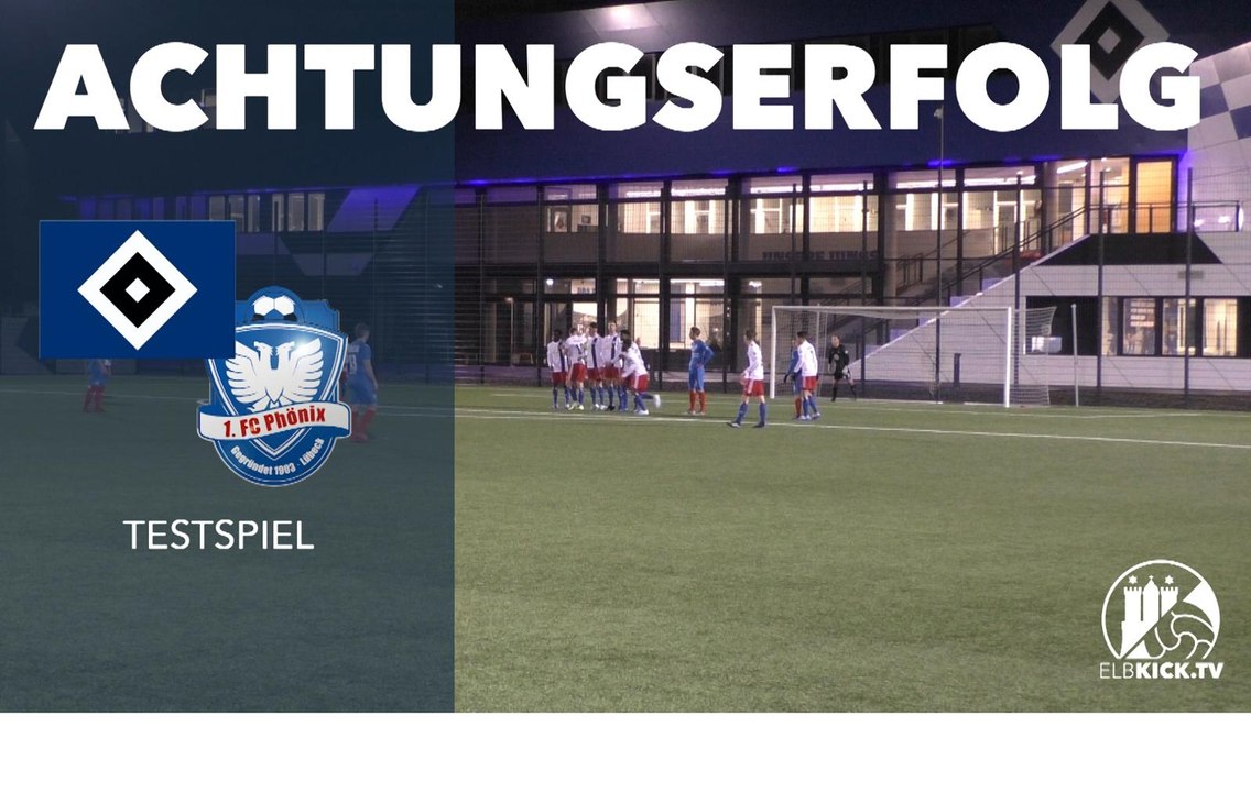 Auch 'Papa' kann dem HSV II nicht zum Sieg verhelfen | Hamburger SV II - 1. FC Phönix Lübeck (Testspiel)