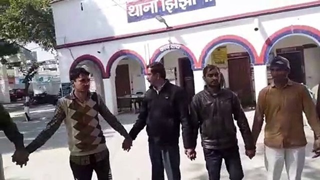 शामली झिंझाना पुलिस ने नशा कारोबारियों को भेजा जेल