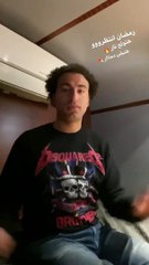 على ربيع يرقص على مهرجان شعبى: "هتولع نار هتبقى دمار"