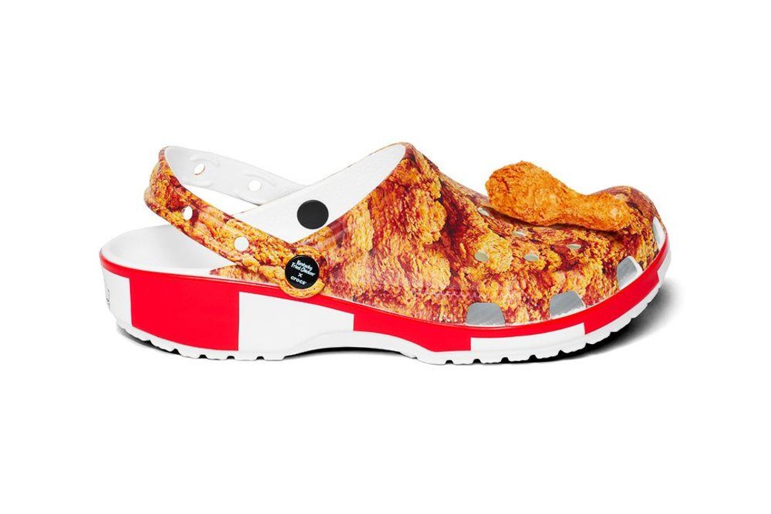 KFC and Crocs Just Dropped Fried Chicken-Themed Shoes