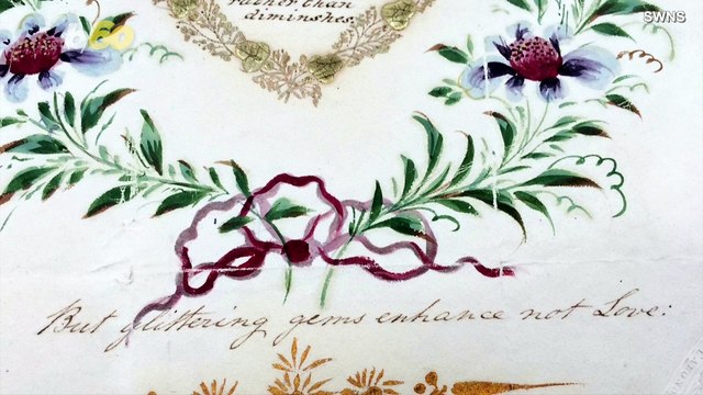 Recently Found 200+ Year Old Valentine’s Card Set to Be Auctioned Off!