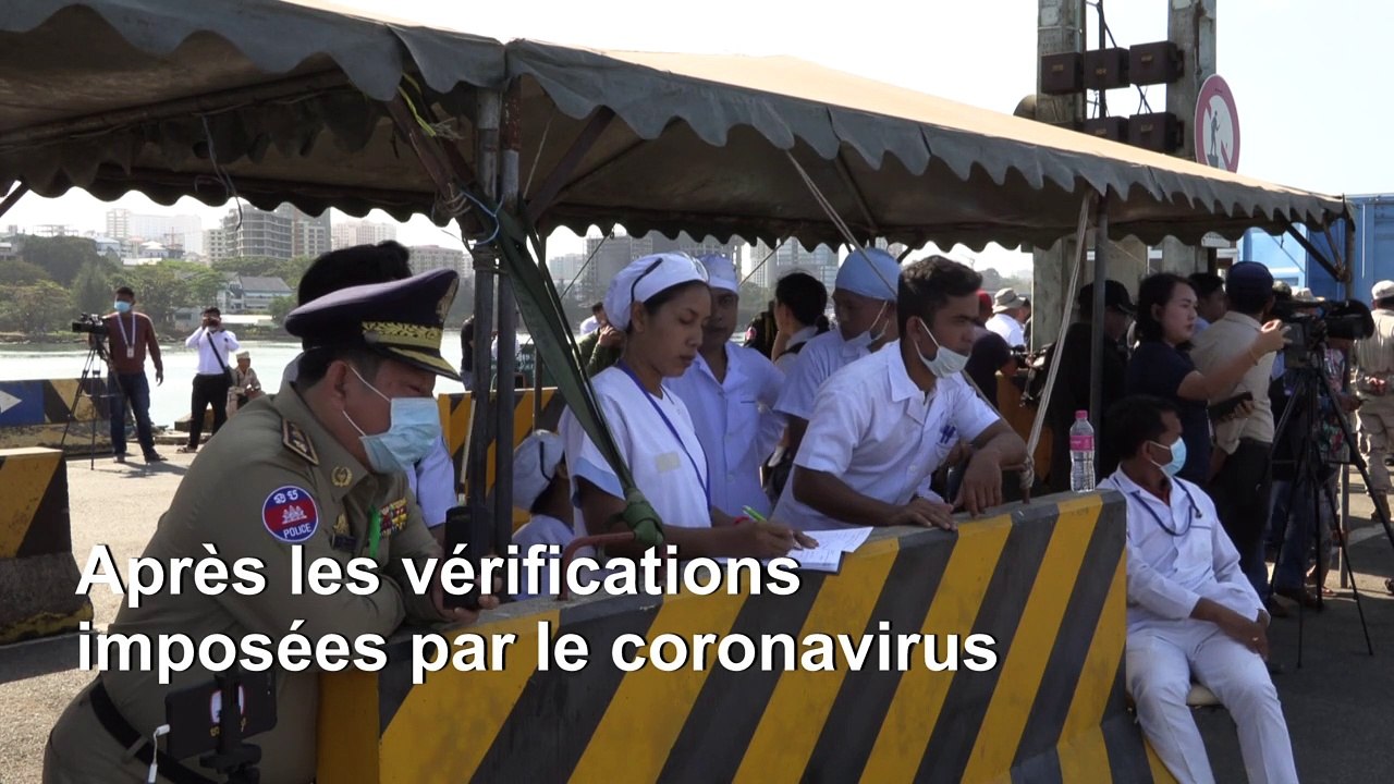 Coronavirus: un navire US rejeté par cinq pays d'Asie va accoster au Cambodge