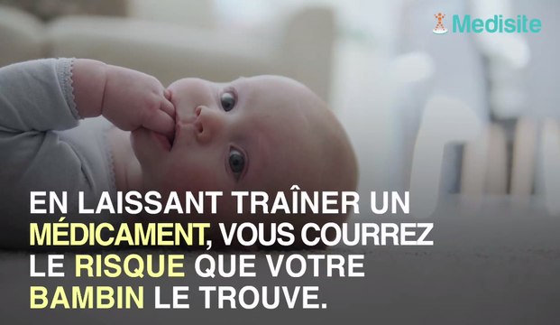 Intoxications infantiles : les parents et grands parents souvent en cause !