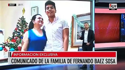 La familia de Fernando Báez Sosa llama a una marcha al Congreso