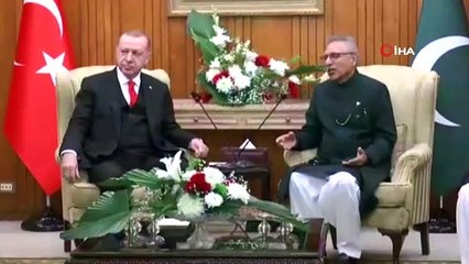 - Cumhurbaşkanı Erdoğan, Pakistan Cumhurbaşkanı Alvi ile görüştü
