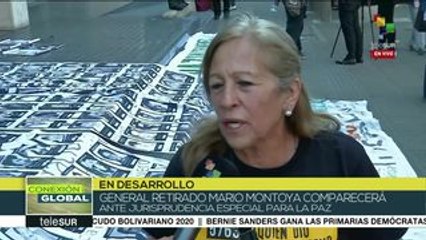 Colombia: víctima de Falsos Positivos pide verdad a militar señalado