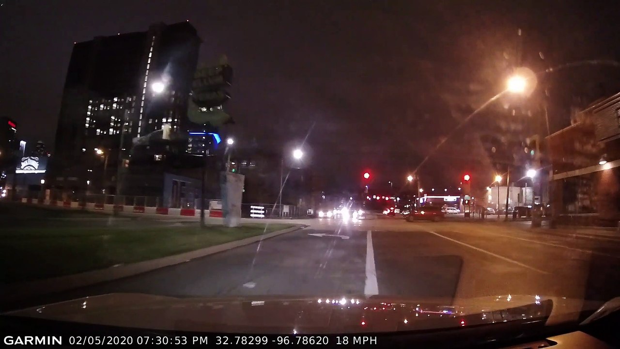 Car Drives Off After Intersection Collision