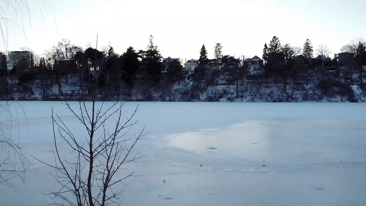 Houses with snow