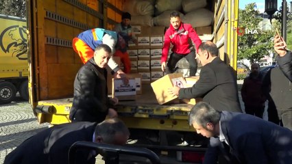 Esenyurt’tan deprem bölgesine gönül köprüsü kuruldu