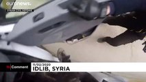 En los bombardeos en la provincia de Idlid los mas perjudicados son los civiles