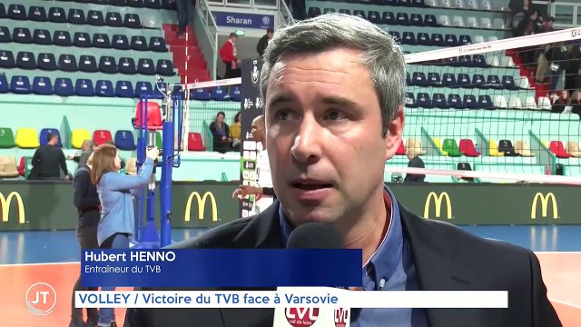 VOLLEY Victoire du TVB face à Varsovie