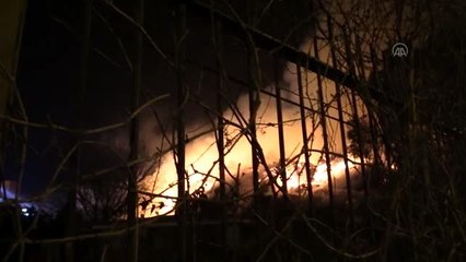 Pamuk yağı fabrikasındaki yangın (4)