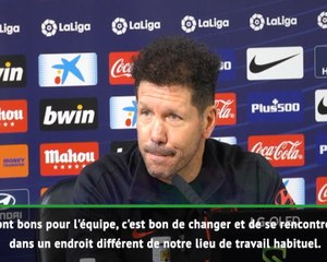 24e j. - Simeone : "Les victoires créent de l'enthousiasme"