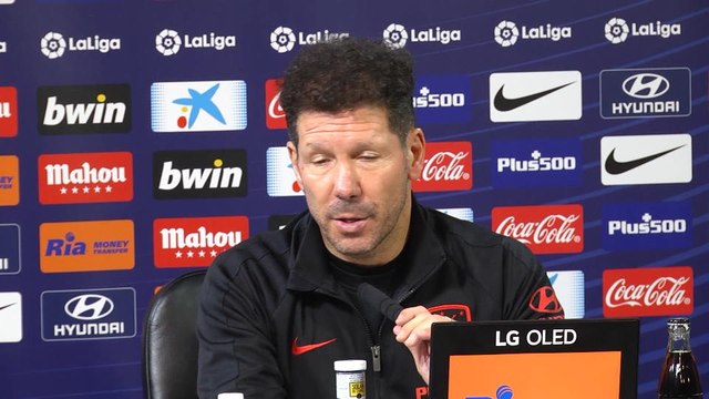 Simeone urges Atletico to retain winning spirit