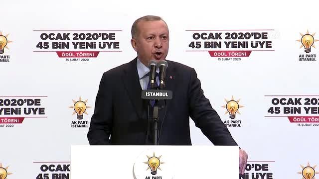 Erdoğan: İdlib'deki çözüm, rejimin saldırganlığının durdurulması ve anlaşmalardaki sınıra...