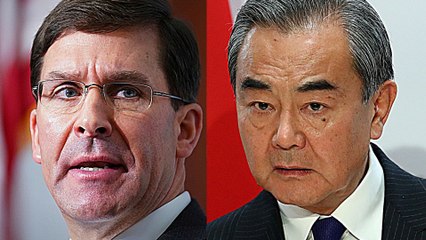 Mark Esper: 'Rising threat' China tops US's adversary list