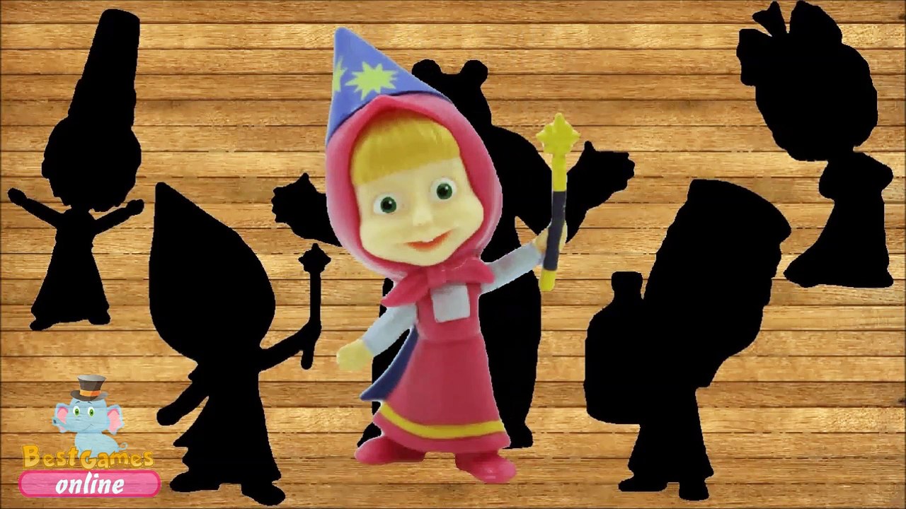 Wrong Wooden Slots Masha and The Bear Wooden Shapes Video for Kids