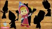 Wrong Wooden Slots  - Masha and The Bear Wooden Shapes Video for Kids