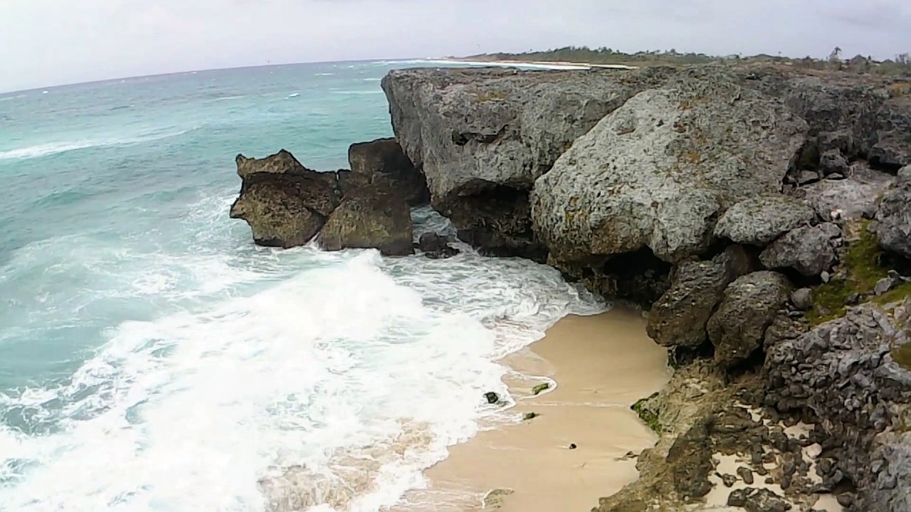 Ocean Views on a Cloudy day in the Caribbean