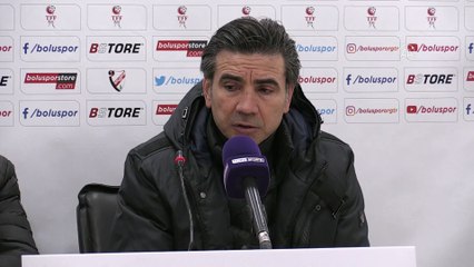 Boluspor - Cesar Grup Ümraniyespor maçının ardından - BOLU