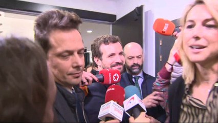 Casado no hace declaraciones sobre su reunión con Sánchez