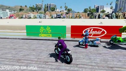 GTA 5V Mods Homem Aranha e Heróis