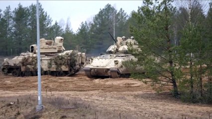 US Troops Train in Lithuania