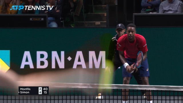 Monfils storms into Rotterdam quarters