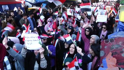 Irak'ta kadınlardan hükümet karşıtı gösteri - BAĞDAT