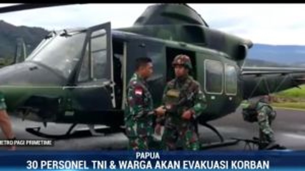 30 Personel Dibantu Warga Dikerahkan untuk Evakuasi Korban Helikopter MI-17