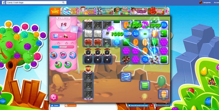 Candy Crush-Level 1872