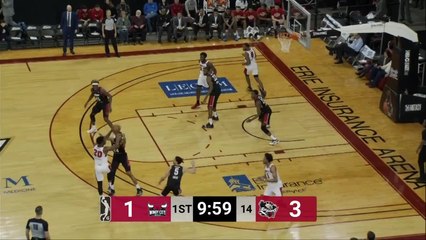 Justin Simon (18 points) Highlights vs. Erie BayHawks