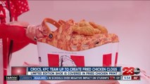Check This Out: Crocs, KFC team up to create fried chicken clogs