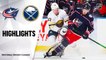 NHL Highlights | Blue Jackets @ Sabres 2/13/20