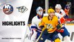 NHL Highlights | Islanders @ Predators 2/13/20