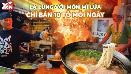 MÓN ''MÌ LỬA'' MỖI NGÀY CHỈ BÁN 10 TÔ CÓ GÌ HOT?? II YANNEWS