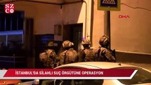 İstanbul'da silahlı suç örgütüne operasyon