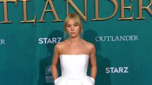 Lauren Lyle STARZ “Outlander” Season 5 World Premiere Red Carpet Fashion