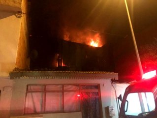 3 katlı geri dönüşüm fabrikasında büyük yangın